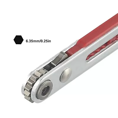 Portable 90 Degree Screwdriver Handle With Flat Head Mini Ratchet Wrench • $23.78