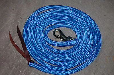 14' Blue Training Yacht Rope Lead For Parelli Method  • $29.66