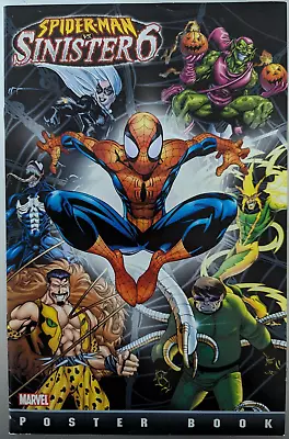 Spider-man Vs Sinister 6 Toybiz Poster Book 2004 Good Condition • £4.99