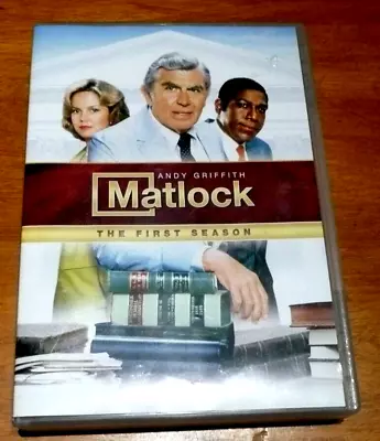 Matlock - The Complete First Season 7-Disc DVD Set Andy Griffith • $7.99