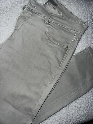Zara Man Jeans Mens 34x32 Light Gray Denim Slim Fit • $24