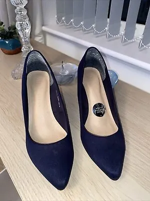 M&S Insolia Collection Navy Heels Size 4.5 • £8