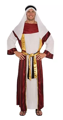 £18 • Buy Mens Desert Prince Arabian Sheikh Aladdin Sultan Fancy Dress Costume