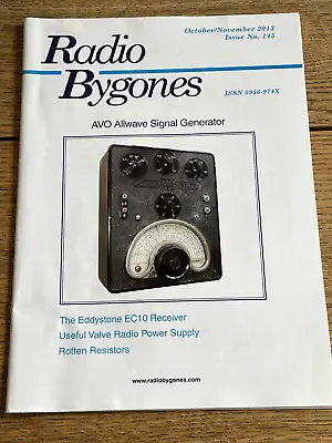 Vintage Radio Bygones Issue 145 Avo Allwave Signal Eddystone Ec10 Receiver Valve • £6.95