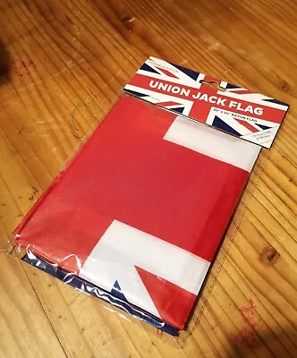 Union Jack Flag Size In The Picture On The Label • £2