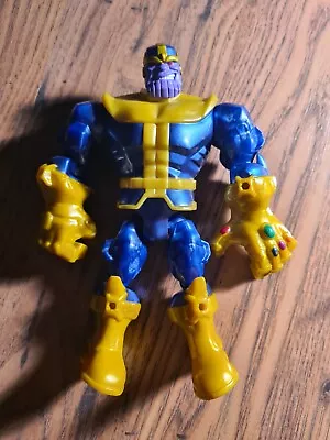 Rare Thanos Marvel Super Hero Mashers Action Figure Hasbro Toy • £49.99