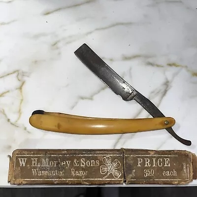 W.H. Morley & Sons Clover Brand Vintage Straight Razor • $10