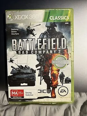 XBox 360 Battlefield Bad Company 2 XBOX Classics - Free Post Used • $5.99