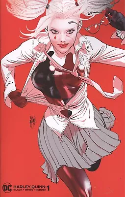 Harley Quinn Black White Redder #1 Cover C Guillem March Variant Vf/nm Dc Hohc • $3.37