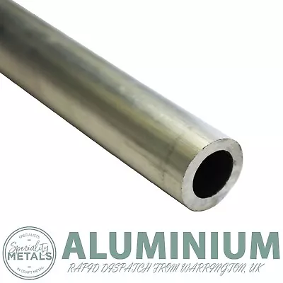 Low-cost Aluminium Round Tube Pipe 19mm Dia X 3mm Thick (3/4” X 1/8”) UK Made • £9.12