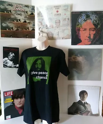 John Lennon Imagine Vinyl Albums Yoko Ono T-Shirt Book Magazine Calendar      • £115.73