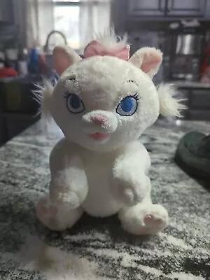 Disney Babies Marie Aristocats Stuffed White Kitten Cat Plush NO Blanket • $8.77