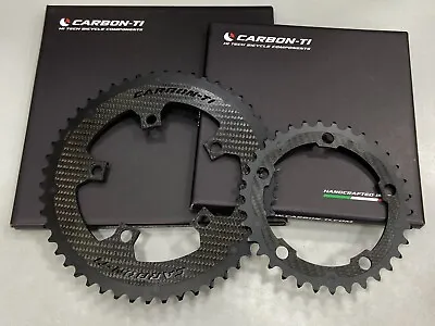 Carbon-Ti X-CarboRing EVO BCD110x5 Chainring (THM Clavicula SE Or Quarq Dzero) • $230