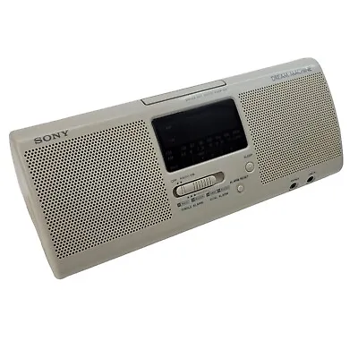 Vintage Sony Dream Machine ICF-CS750 Clock Radio Alarm AM/FM Duel Works Great  • $23.95