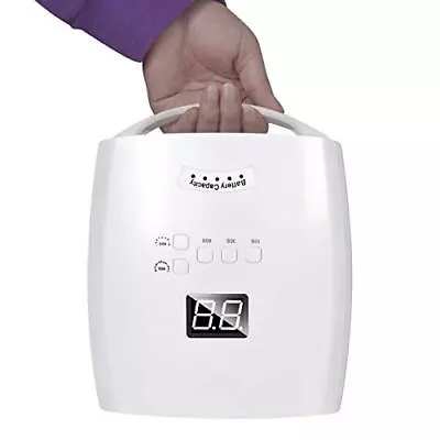 Nail Dryer Rechargeable Cordless Painless 54w Gel UV LED Nail Lamp Profess • $82.77