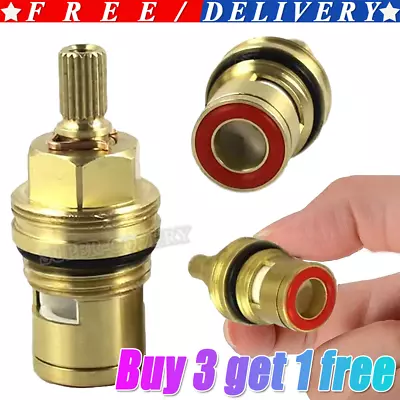 Kitchen Ceramic Tap Cartridge Valve Disc Insert Quarter Turn 1/2  20teeth 2PCS • £4.99