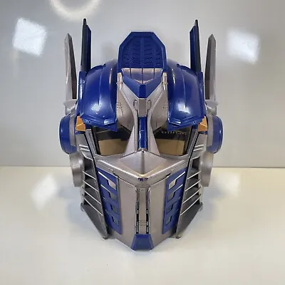 2006 Hasbro Transformers Optimus Prime Mask Talking Voice Changing Mask Tested • $25.40