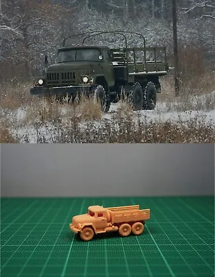 1/144 Russian Zil-131 Military Truck (fine Detail) Resin Kit • $16.52