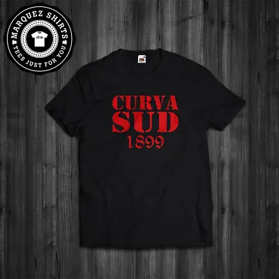 T-Shirt Curva Sud 1899 Milano AC Milan Ultras Tiffosi Tee • £17.28