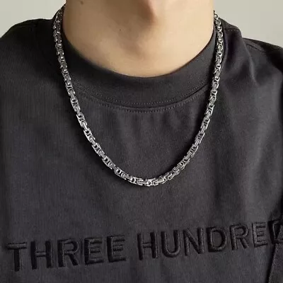 Titanium Steel Link Chain Necklace For Men WomenPunk Hip Hop Necklace • $13.99