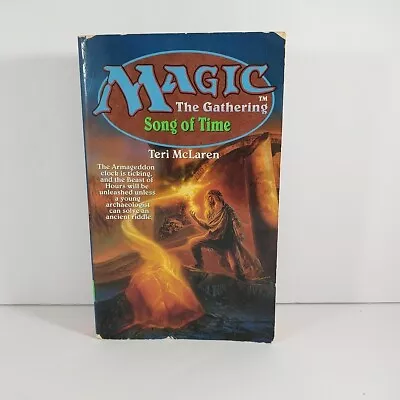 MTG Book Song Of Time By Teri McLaren 1996 Magic Books 1st Ed • $9.98