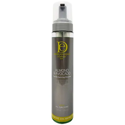  NEW SIZE!!  Design Essentials Almond & Avocado Curl Enhancing Mousse 10 Fl.oz • $16.15