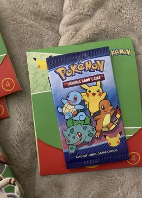 $0.99 • Buy Pokemon Mcdonalds 25th Anniversary NEW Booster Pack TCG Cards SEALED