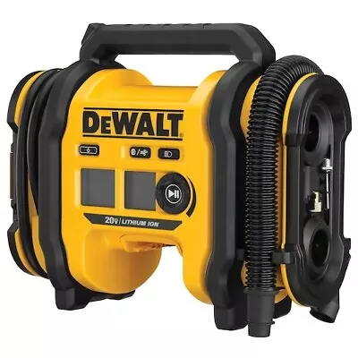 Dewalt Dcc020ib 20 Volt Max Cordless/ Corded Tire Inflator Deflator New • $115