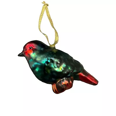 Williams Sonoma 12 Days Of Christmas Glass Ornament Day 4 Four Calling Birds • $20.23