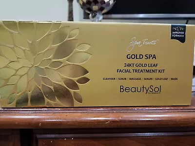 Beauty Sol Gold SPA Treats 24 KT GOLD LEAF FACIAL Treatment KIT 6 STEPS  • $19.99