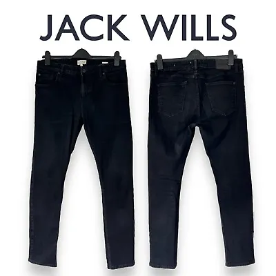 Jack Wills Men’s SKINNY FIT Jeans W34 L32 • £13.50