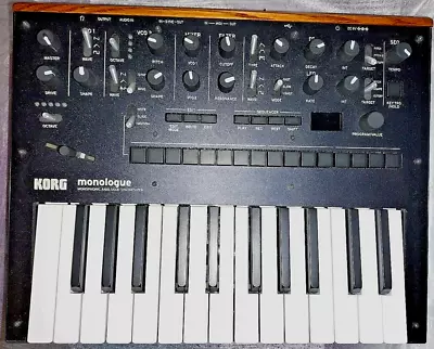 Korg Monologue Black Monophonic Analogue Synthesizer Synth Synthesiser • $375