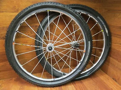 VINTAGE MAVIC CROSS RIDE MAX SL SSC 135x10QR 26  CERAMIC RIM BRAKE MTB WHEEL SET • $399.99