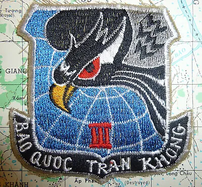 VNAF Patch - Air Wing / South Air Division 3 - BIEN HOA - Vietnam War - S.342 • $60