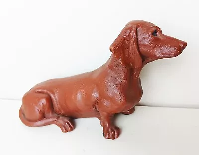 Red Mill Dachshund Dog Figurine Made In USA • $19.95