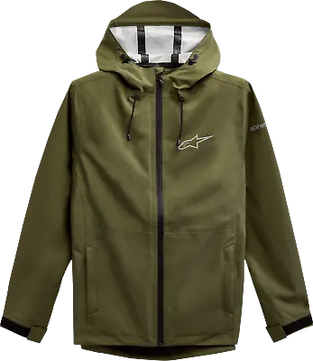 Alpinestars Omni Rain Jacket Large Military Green 123211010690L • $149.95