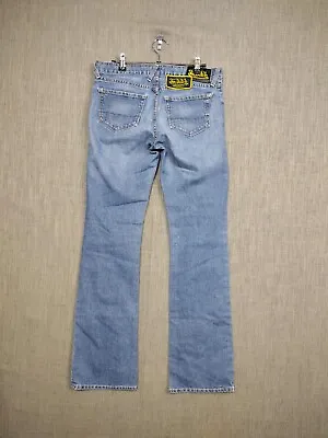 Von Dutch Vintage Patch Jeans Kustommade Originals Womens 29 Made In USA • $39.99