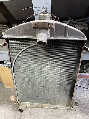 1930 1931 Model A Ford Radiator - Has Two Leaks -Will Need Rebuilt • $150