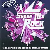 Various Artists : Super 70s Rock: 3 Cds Of Original Songs CD Fast And FREE P & P • £4.44