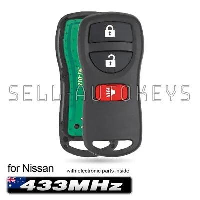 For Nissan X-Trail T30 09/2002 2003 2004 2005 2006 2007 Complete Remote Key Fob • $24.96