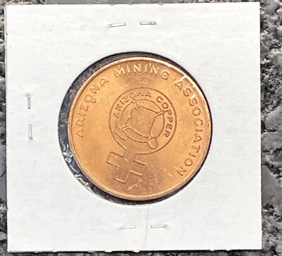 $8.50 • Buy Arizona Mining Association Arizona Copper Industry Medal Token 