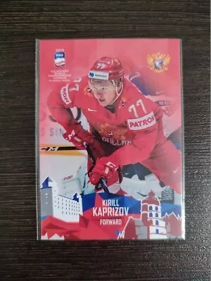 2019 IIHF World Championship Kirill Kaprizov Card (Minnesota Wild) #RUS19/21 • $8