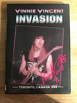 Vinnie Vincent Invasion - Invading Toronto 1988 Live DVD KISS • $13.56