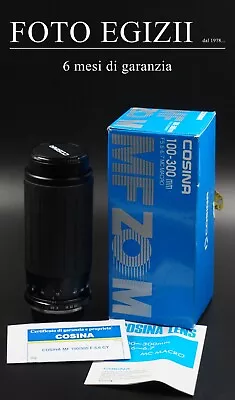 COSINA ZOOM MC MACRO 100-300mm F: 5.6-6.7 X CONTAX-YASHICA NEW 6 MONTH WARRANTY • £133.19