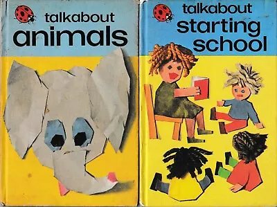 Ladybird Books: Series 735 Talkabout Animals; Starting School • £4.99