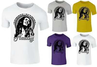 New Adults Unisex Mens Bob Marley Music Reggae Legend Jamaica T-Shirt Top S-XXL • £7.99