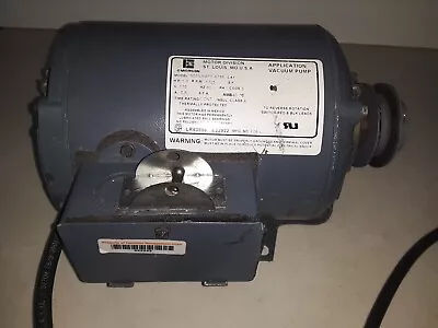 $115 • Buy Emerson Vacuum Pump Motor Model S55NXMPF-6788 HP 1/3 Volts 115
