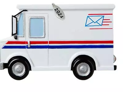 Mail Carrier Gift Mailman Christmas Ornament Truck 2024 Easy To Personalize • $13.99