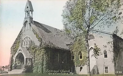 Episcopal Church Quakertown Pennsylvania PA C1910 Postcard • $19.95