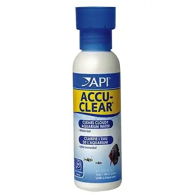£5.67 • Buy API Accu Clear 118ml Aquarium Fish Tank Cloudy Water Treatment